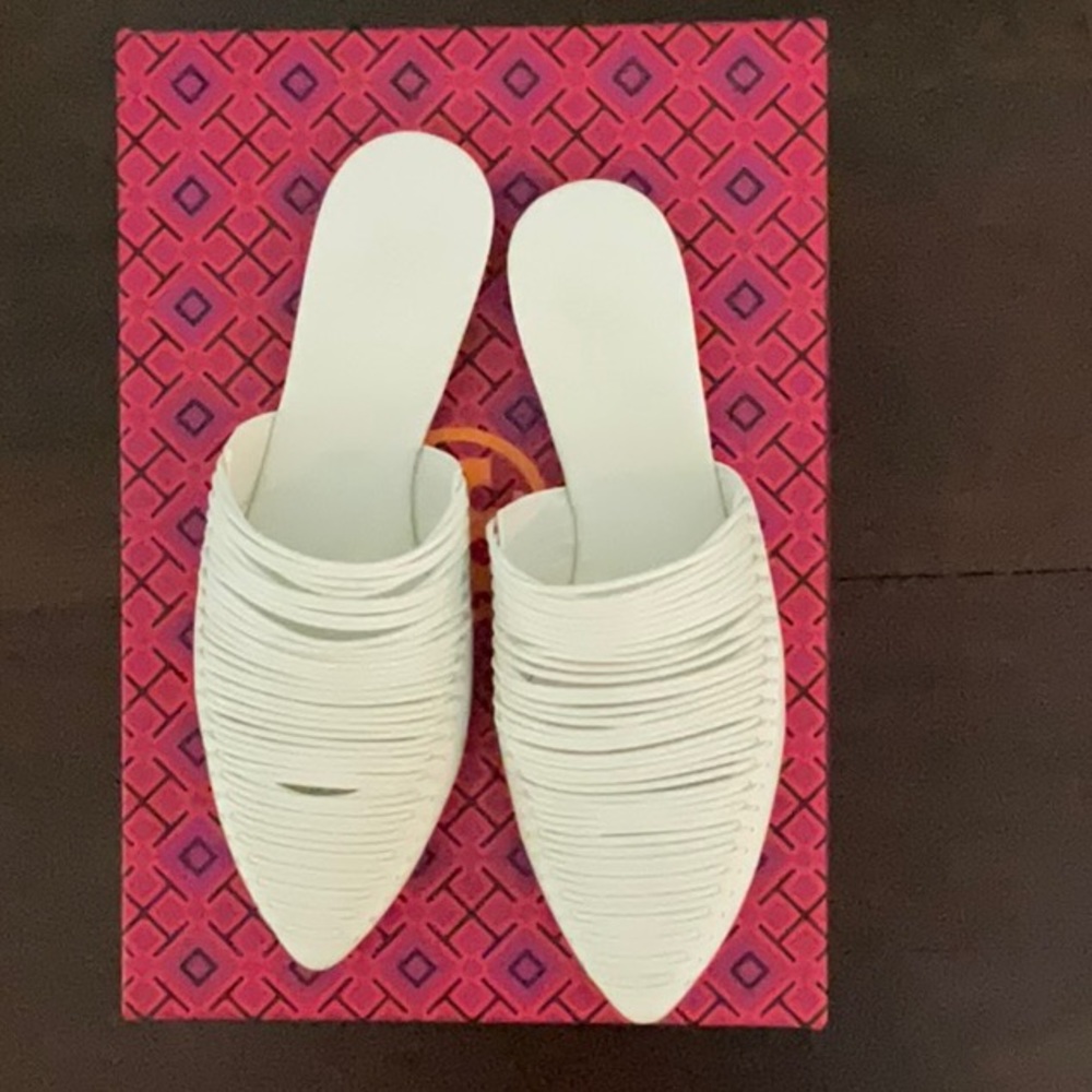 Tory Burch Sienna Flat Slide includes box and dustbag